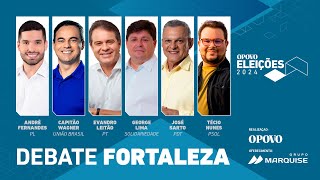 Debate completo à Prefeitura de Fortaleza  Eleições 2024  Assista na íntegra [upl. by Liberati]