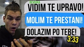 MRTVA DEVOJKA MI SALJE PORUKE U 333  ODGOVORIO SAM JOJ DOLAZI PO MENE [upl. by Sydelle]