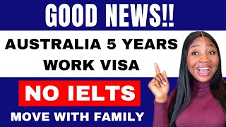 MOVE TO AUSTRALIA FOR FREE WITH YOUR FAMILY  NO IELTS NEEDED IN AUSTRALIA [upl. by Alyk739]