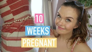 10 WEEKS PREGNANT  SICKNESS MUM GUILT NICU WORRIES amp BUMP SHOT [upl. by Ilrebma125]