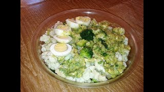 ENSALADA DE BRÓCOLI Y COLIFLOR [upl. by Pontus118]