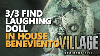 Find Doll in House Beneviento Resident Evil Village [upl. by Airb]