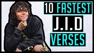 10 FASTEST JID Verses [upl. by Maurits]