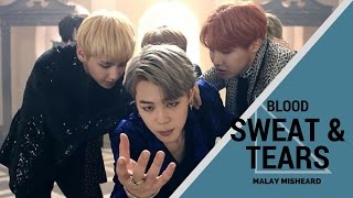 BTS BLOOD SWEAT amp TEARS Malay Misheard Lyrics [upl. by Aneram651]