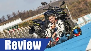 Kawasaki Z1000R Action Review │ Testride │ First look │ Cracking Mechanics [upl. by Aiekan]