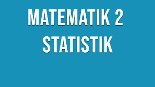 Matematik 2c  Statistik [upl. by Neve]