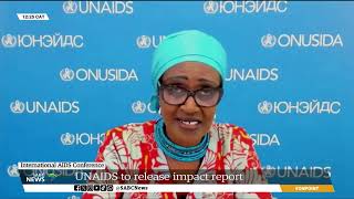 International Aids conference gets under way in Germany Winnie Byanyima [upl. by Aleemaj]