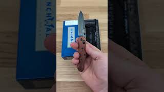 Benchmade Mini Osborne 945BK03 with Burnt Copper Aluminum and CPMMagnaCut [upl. by Sillyhp]