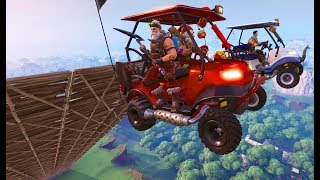 Farthest ATK Jump Wins Fortnite Challenge w Carter Sharer and Lizzy Sharer [upl. by Nawyt555]