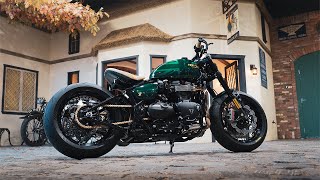 MONSTER Wide Wheel Bobber built in 10 Minutes [upl. by Gal]