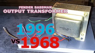 Bassman Output Transformer 96 vs 68 [upl. by Maroj]