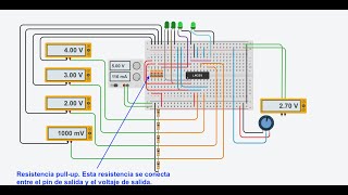 Comparador con LM339 [upl. by Aerbua]