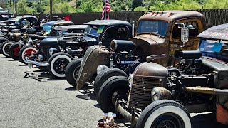 Classics on the Rez Car Show 2024  Rat Rods 5150 So Cal  April 28th 2024  Harrahs  Funner CA [upl. by Silma]