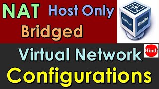 virtualbox network settings  NAT NAT network bridged network internal network host only network [upl. by Artimas]