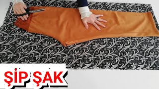 TANE TANE SESLÄ° ANLATTIM PANTOLON ETEÄÄ°NÄ° 10 DAKÄ°KADA KES BÄ°Ã‡ DÄ°K GÄ°Y [upl. by Ielhsa]