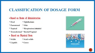 Pharmaceutical Dosage Forms Dosage Forms of Drugs  Different Types of Dosage Forms Pharmaceutics [upl. by Greenberg569]