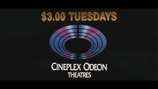 Cineplex Odeon  300 Tuesdays 35mm [upl. by Nanoc]