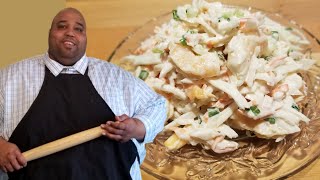 Easy Shrimp and Crab Salad Recipe  Seafood Salad  How to make Crab Salad [upl. by Tyne]