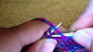 Backward amp Forward Loop Increases In Knitting [upl. by Nolrac]