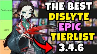 UPDATED 346 EPIC ESPER TIERLIST  ALL UPDATED EPIC  DISLYTE [upl. by Ilujna494]