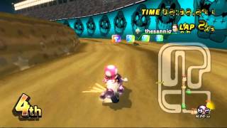 Mario Kart Wii  N64 Wario Stadium Mirror from Custom Tracks [upl. by Leoy]