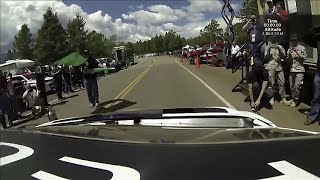 Sebastien Loeb Pikes Peak 2013 viewed from Devils Playground [upl. by Oiligriv]