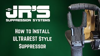 Jrs Suppression Systems  How to Install QAD Ultrarest Style LockDown Suppressor [upl. by Dlaner583]