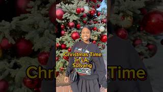 Christmas time in Solvang California solvang california thingstodoinla [upl. by Ylam95]