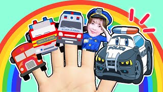 Five Finger Family Song Vehicle kids Song  Nursery Rhymes 다니 자동차 핑거 패밀리송 다니유치원 [upl. by Alvita725]