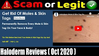 Haloderm Reviews Oct 2020  Is halodermcom scam or legit store with cheap products [upl. by Ahselrac226]