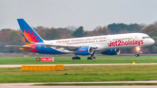 Wing Wave  Farewell  GLSAC Jet2 Boeing 757200 Retirement Flight  041124 [upl. by Nahpets993]