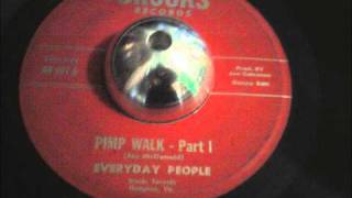 everyday people  pimp walk  part i hampton virginia funk 45 on brooks [upl. by Yornoc]