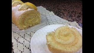 Recette Gâteau Roulé au Citron [upl. by Imas]