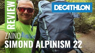 SIMOND ALPINISM 22 lo zaino da alpinismo di Decathlon [upl. by Nrobyalc]