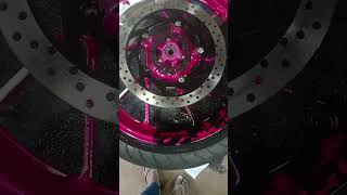 Alloy wheel painting [upl. by Ely968]