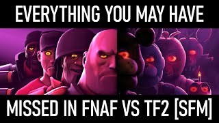 EVERY ReferenceMeme in FNAF vs TF2 SFM [upl. by Enelrihs]