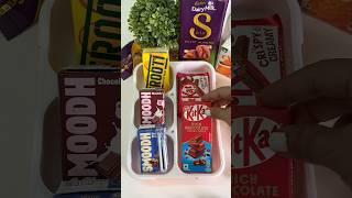 SMOODH AND KITKAT SE BHARA CHOCOLATE LUNCHBOX shorts youtubeshorts chocolate lunchboxideas [upl. by Solrac]