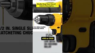 DEWALT 20V Max Cordless DrillDriver Kit 2 Batteries and Charger Included DCD771C2 [upl. by Ennayhs]