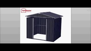 Video Assembly Yardmaster Castleton 10x8 AEYZ Metal Shed [upl. by Euqirdor]