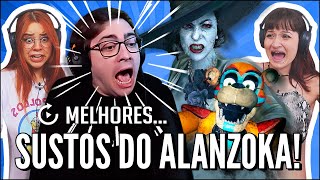 OS MELHORES SUSTOS DO ALANZOKA EM 2021 JOVENS REAGEM [upl. by Alisun284]