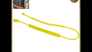 Universal Zip Tie Car Tire Rim Wheel Anti Slip Skid Snow Chains Straps [upl. by Batty]