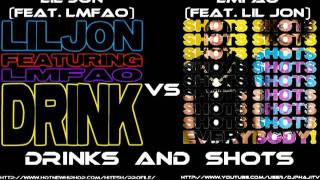 Drink vs Shots Feat Lil Jon amp LMFAO Tesher Remix  Mashup  Bootleg [upl. by Claretta]