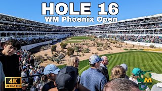 HOLE 16  WM Phoenix Open PGA Tour 4K [upl. by Liahcim463]