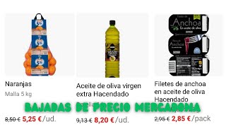 BAJADAS DE PRECIO MERCADONA 47 🍆🍒💅 [upl. by Airotel369]