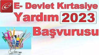 Kırtasiye Yardımı Başvurusu Nasıl Yapılır 2023  Sed Yardımı Başvurusu Nasıl Yapılır 2023 [upl. by Burnard731]