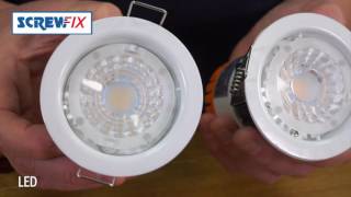 ENLITE FIRE RATED FIXED E8 LED DOWNLIGHT IP65 WHITE 8W  Screwfix [upl. by Anesuza107]