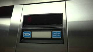 Sony TX10 Dover elevator  Market Parking Garage Update 511 Roanoke VA with faxplane [upl. by Sirad]