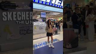 SAROCHA X SKECHERS NEW STORE SkechersxFreen SkechersCTWgrandopening srchafreen FreenSarocha [upl. by Rosalba62]