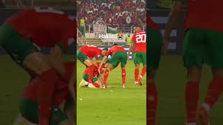 Hakimi  Achraf Hakimi penalty miss  AFCON 2024 [upl. by Ertsevlis290]