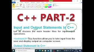 C TUTORIAL PART 2 Input amp Output Statements In C Example ECL365CLASSES [upl. by Eisle]